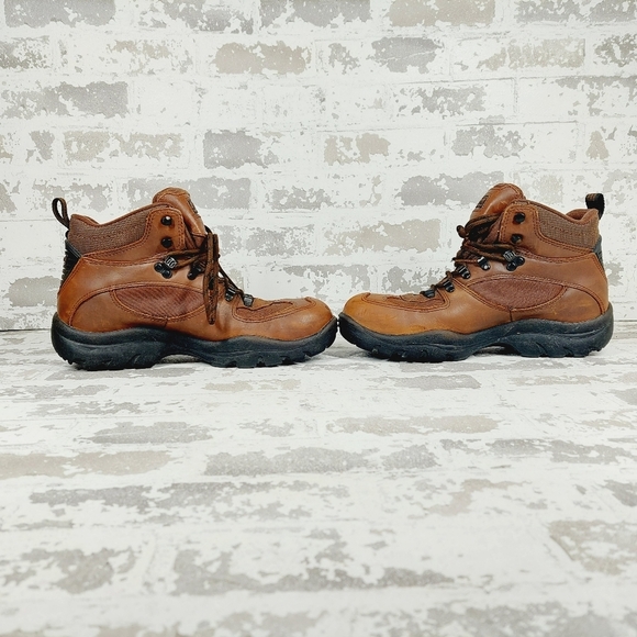 Coleman Fairbanks Brown Lace Up Round Toe Waterproof Trail Hiking Boots V725 main image 8